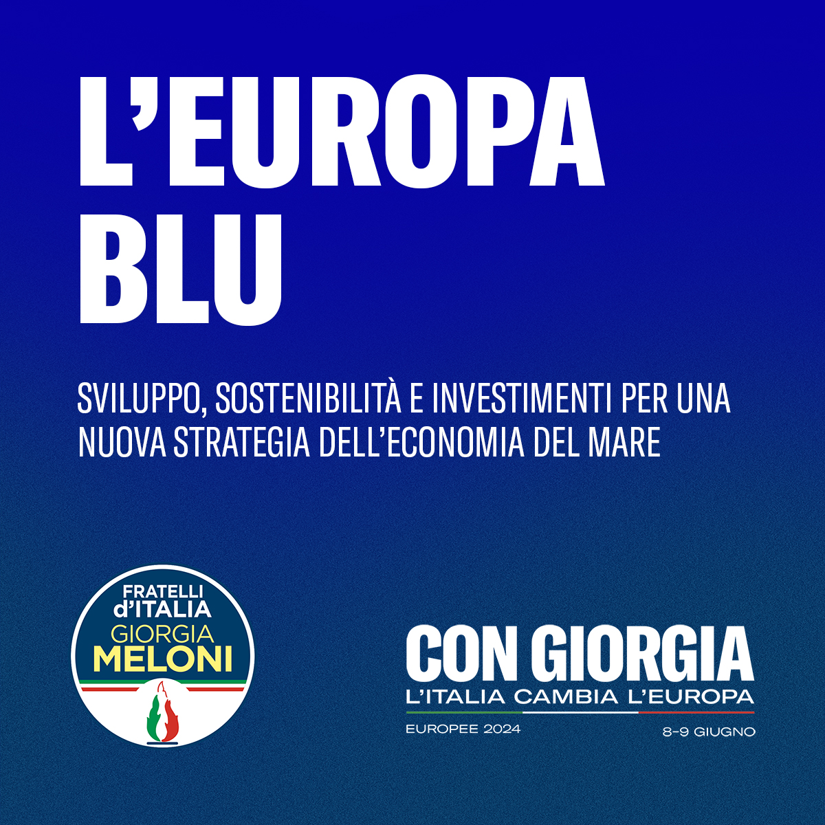 Elezioni Europee Fratelli D Italia L Italia Cambia L Europa